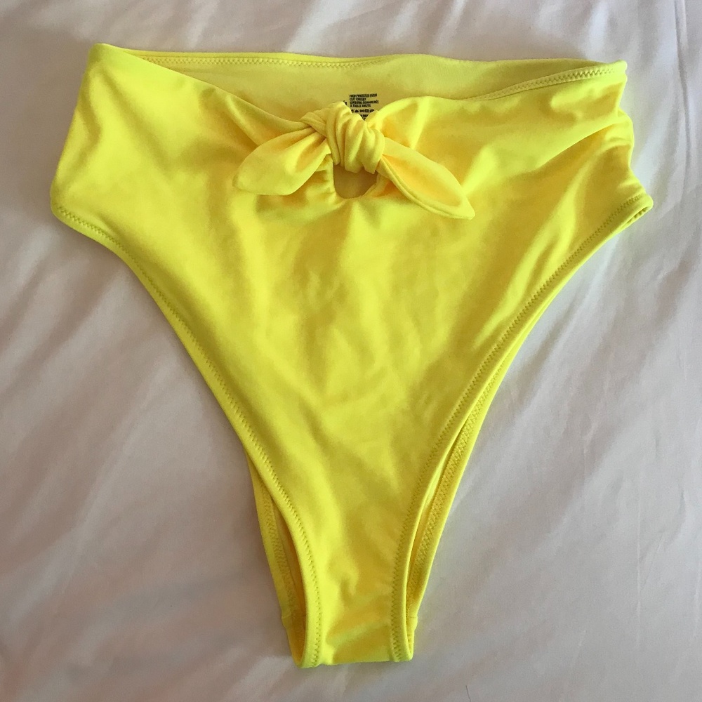 Never Used Aerie High Waisted Cheeky Bikini Bottom